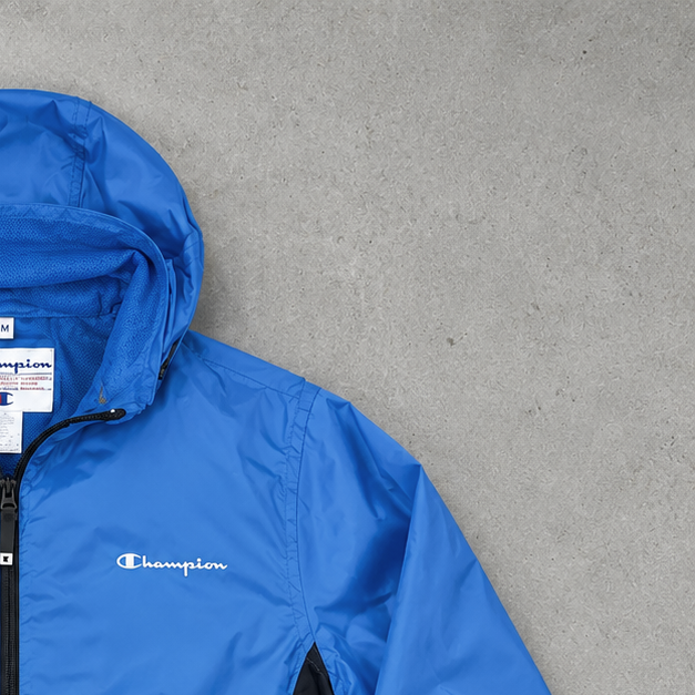 Champion Jacket Blau Rare (M)