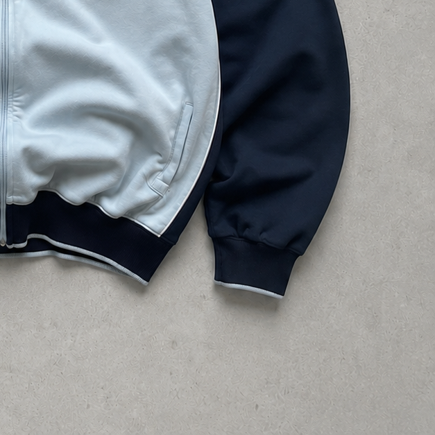 Nike Track Jacket Hellblau, Blau Rare (XL) Stitched Logo