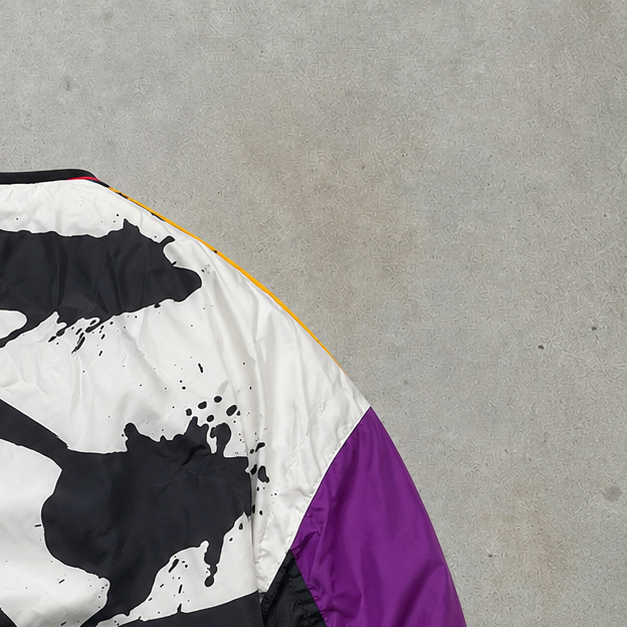 90s Y2K 1992 Nike Windbreaker Purple, Black Limited (M)
