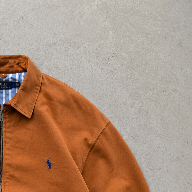 Ralph Lauren Harrington Jacket Orange Limited (M)