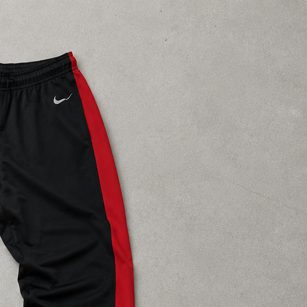 NIKE Pants Black / Red Limited (M)