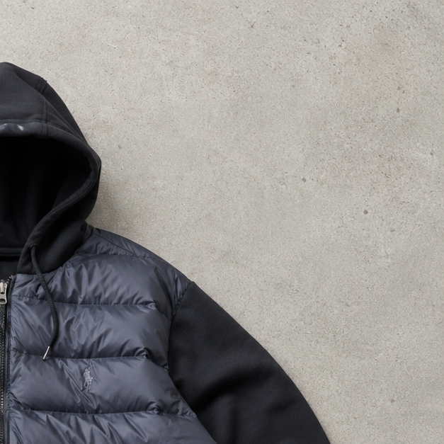 Ralph Lauren Puffer Jacket Black Rare (XL)
