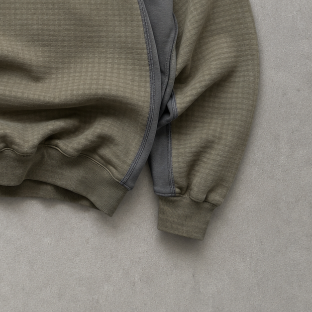 Nike Streetwear Piece Khaki, Grau Rare (M) Stitched Logo