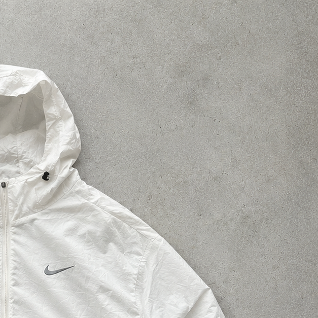 Nike Windbreaker White Rare (S)