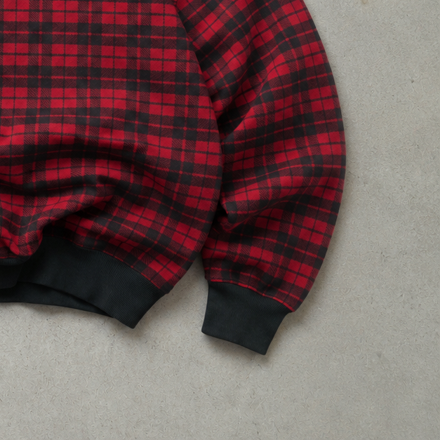 Ralph Lauren Vest Schwarz, Rot Rare (XL) Stitched Logo