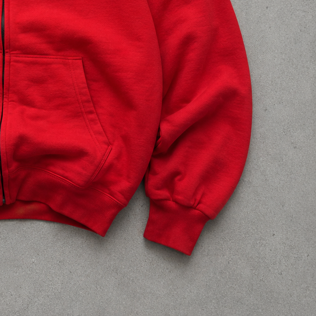 Ralph Lauren Hoodie Rot, Schwarz Limited (L) Stitched Logo