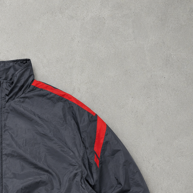 Nike Jacket Schwarz, Rot Rare (L)
