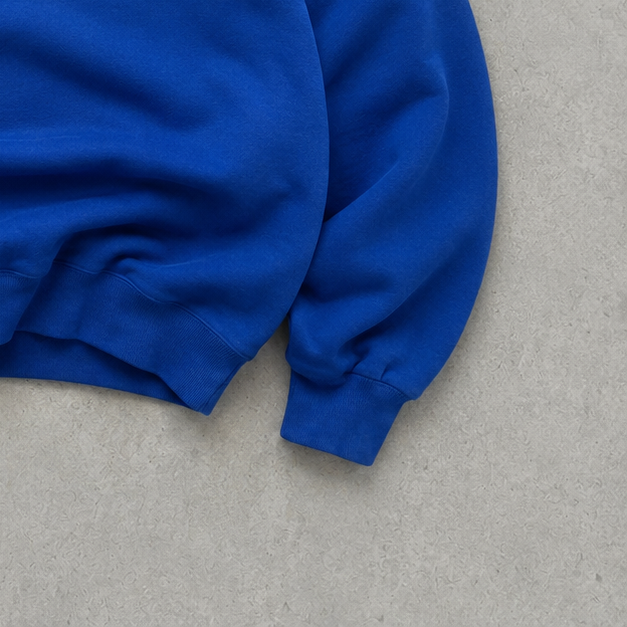 Ralph Lauren Fleece Jacket Blau, Lila Limited (L) Stitched Logo