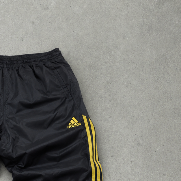 Adidas Jacket Schwarz, Gelb Rare (S)