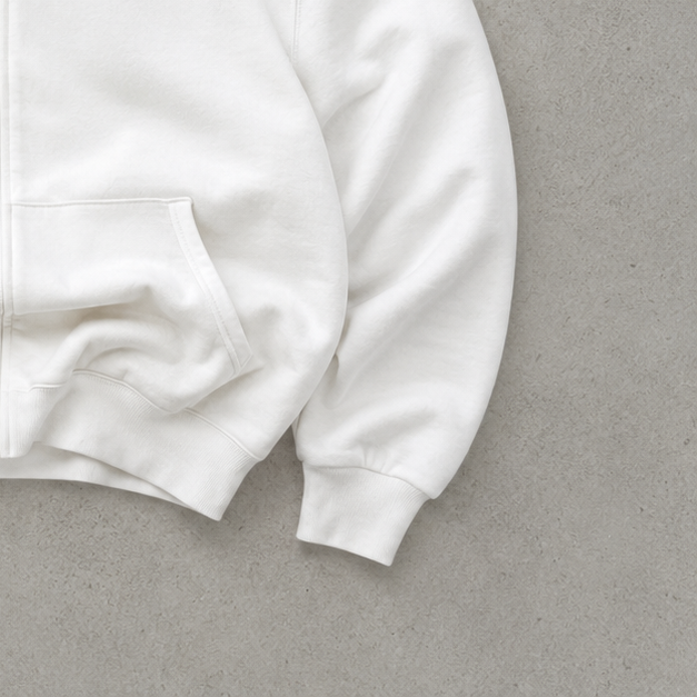 Ralph Lauren Hoodie Weiß Rare (M) Stitched Logo