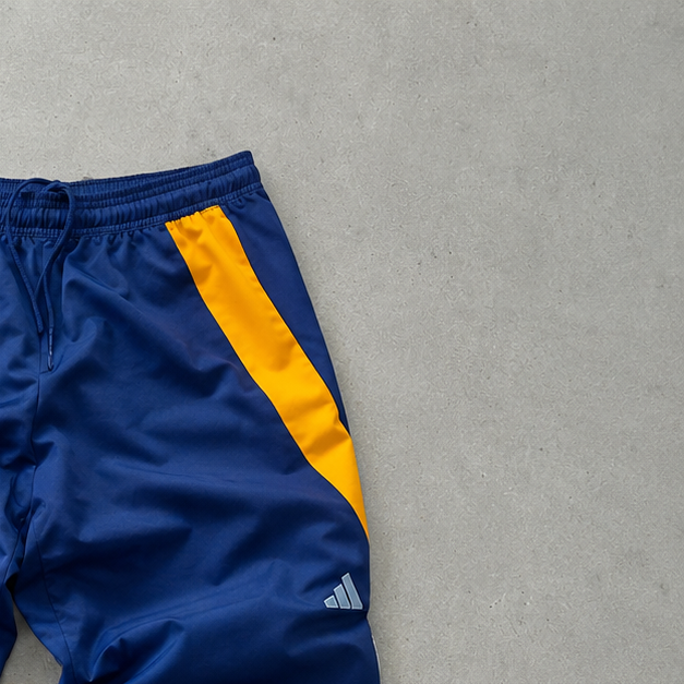 Adidas Pants Orange, Marineblau Limited (L)