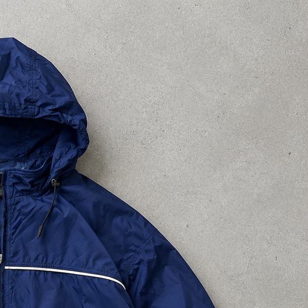 Retro Vintage Nike Jacket Navy Rare (L)