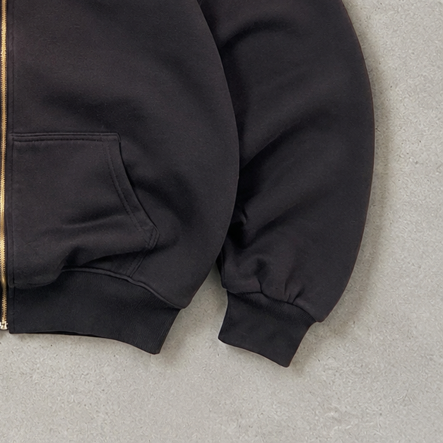 Y2K Ralph Lauren Hoodie Schwarz Rare (S) Stitched Logo