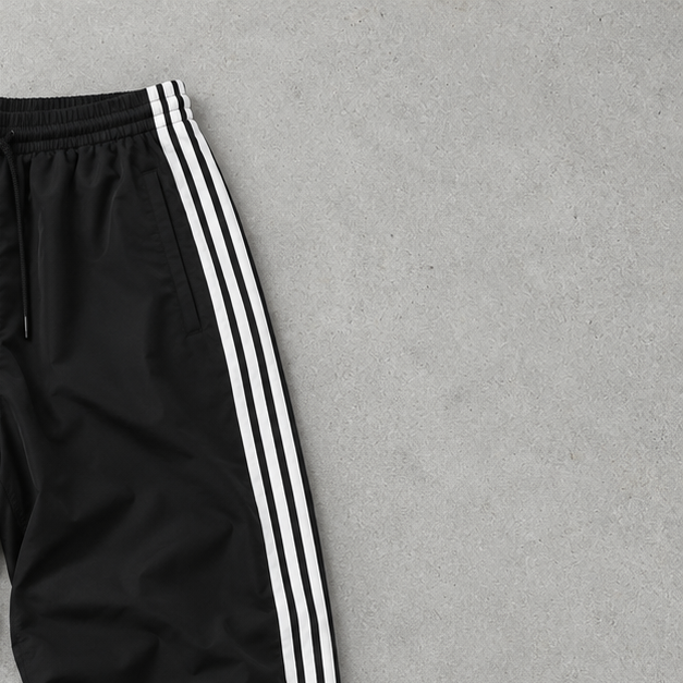 Adidas Track Pants Black Rare (S)