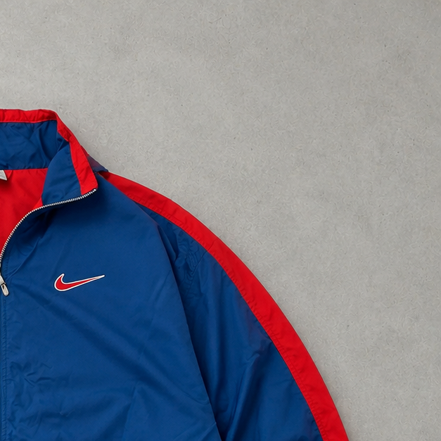 Nike Jacket Marineblau, Rot Rare (XL)