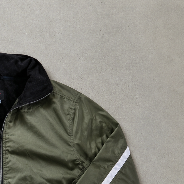 Vintage Nike Windbreaker Dunkelgrün Rare (S)