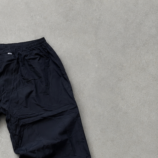 NIKE Track Pants Black / White Rare (XL)