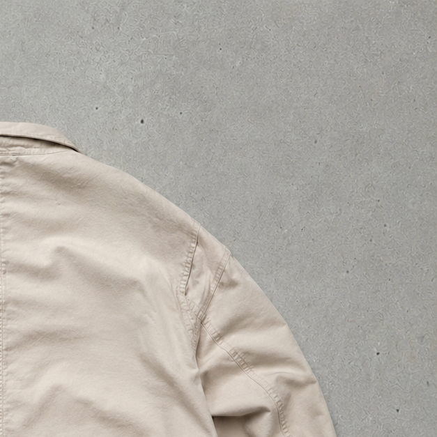 Lacoste Jacket Beige / Creme Rare (L)