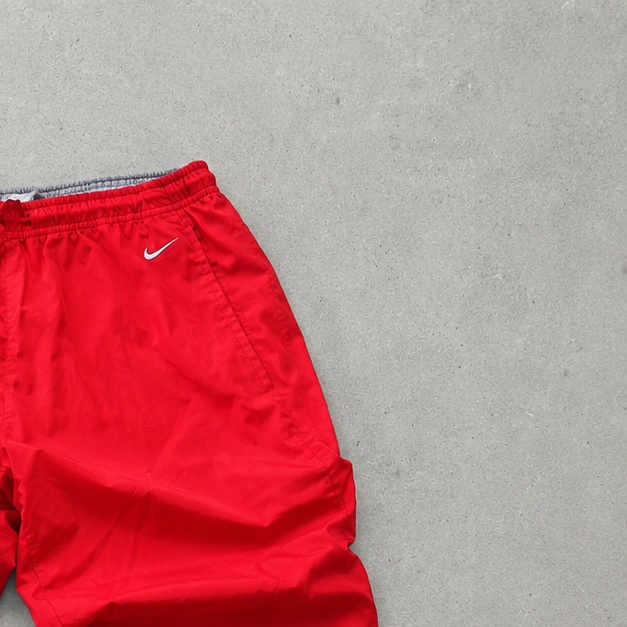 Y2K Nike Track Pants Red Limited (M)