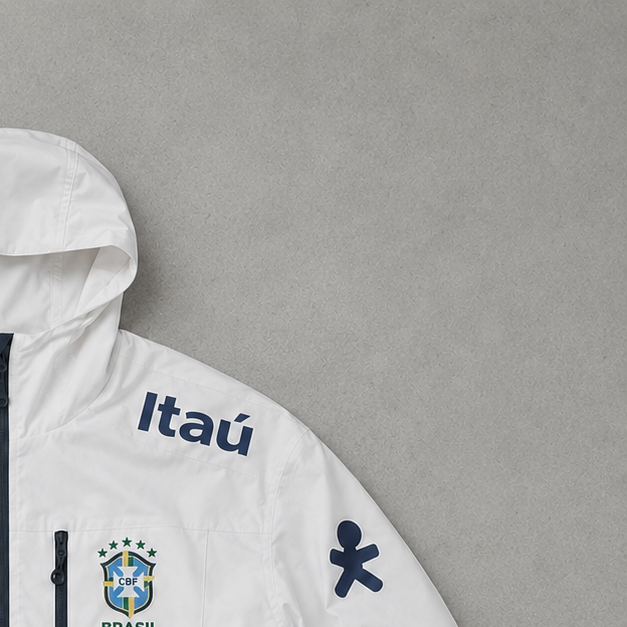 Veste Nike Brésil blanche rare (taille XL)