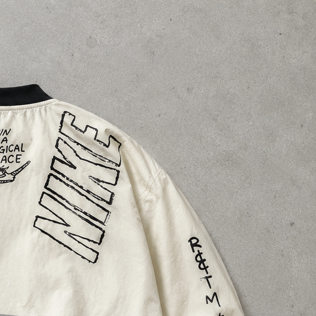 Nike Jacket Creme, Black Rare (XL)