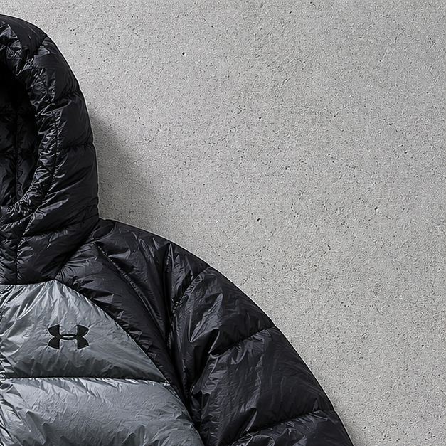 Under Armour Puffer Jacket Gray / Black Limited (L)