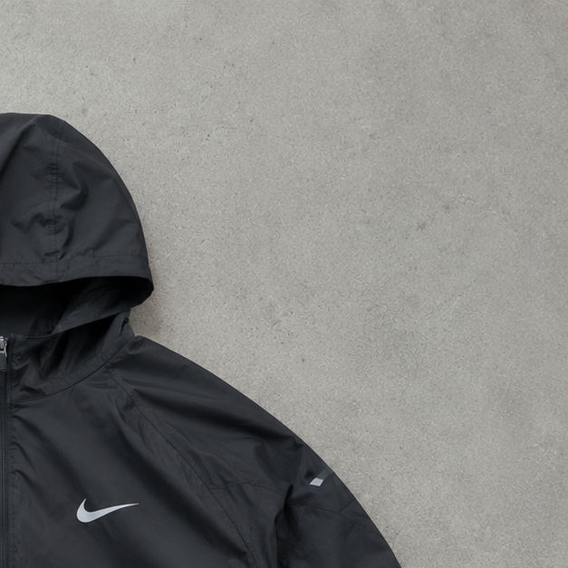 Nike Windbreaker Black Rare (S)