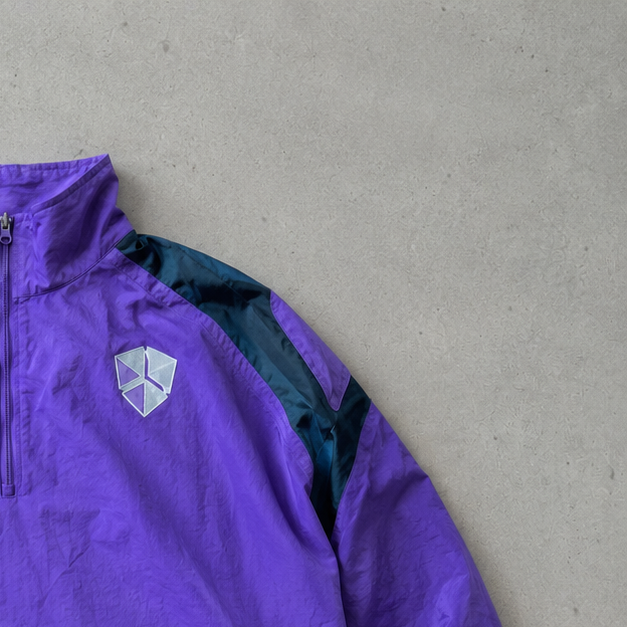 Y2K Retro Vintage Nike Track Jacket Purple Rare (S)