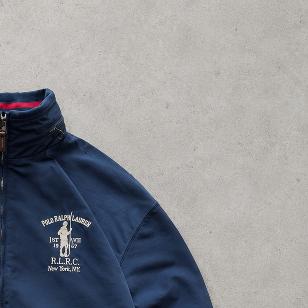 Y2K Ralph Lauren Jacket Navy Rare (S)