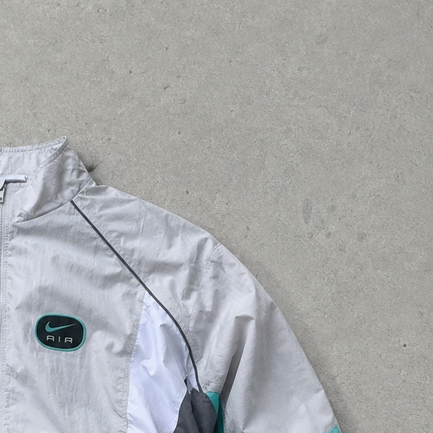 Nike Windbreaker Turquoise, White Rare (S)