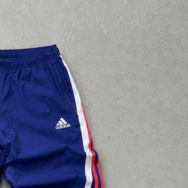 Adidas Track Pants Blau, Orange Limited (Size S)