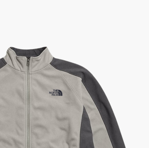 The North Face Fleece Jacket Embroidered Logo (L)