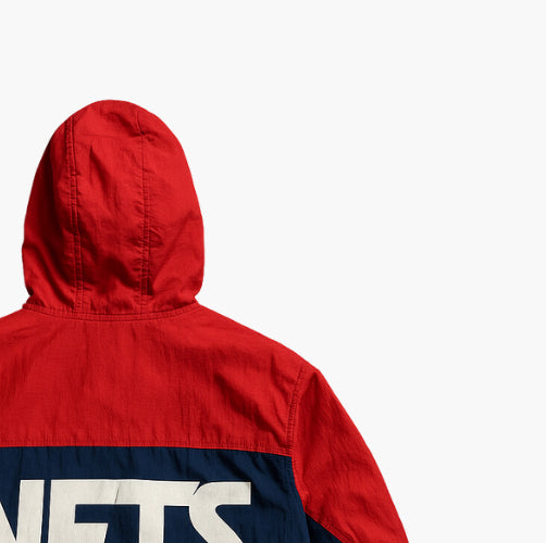 NBA Brooklyn Nets Windbreaker Nike 2022/2023 Red / Navy (M)