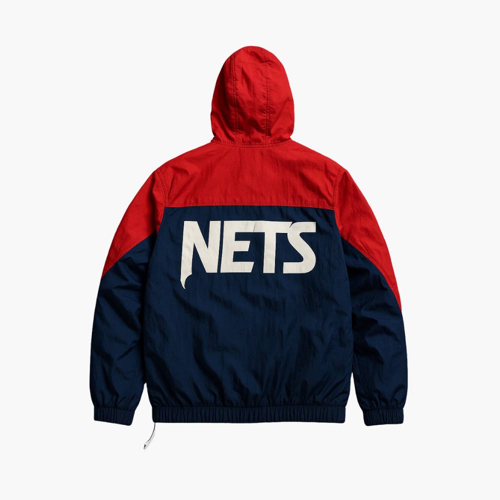 NBA Brooklyn Nets Windbreaker Nike 2022/2023 Red / Navy (M)
