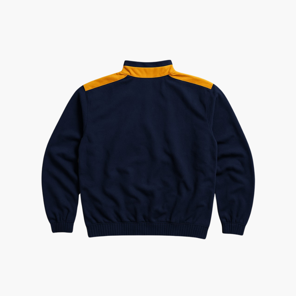 Reebok NHL Buffalo Sabres Full-Zip Fleece Navy / Yellow (M)