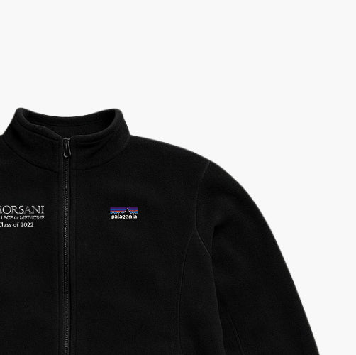 Patagonia Fleece Jacket Embroidered Logo Womens (M)