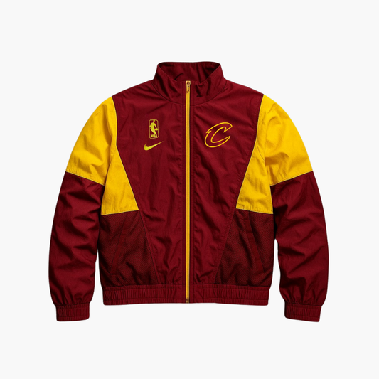 Nike x NBA Cleveland Cavaliers Jacket Yellow / Burgundy (M)