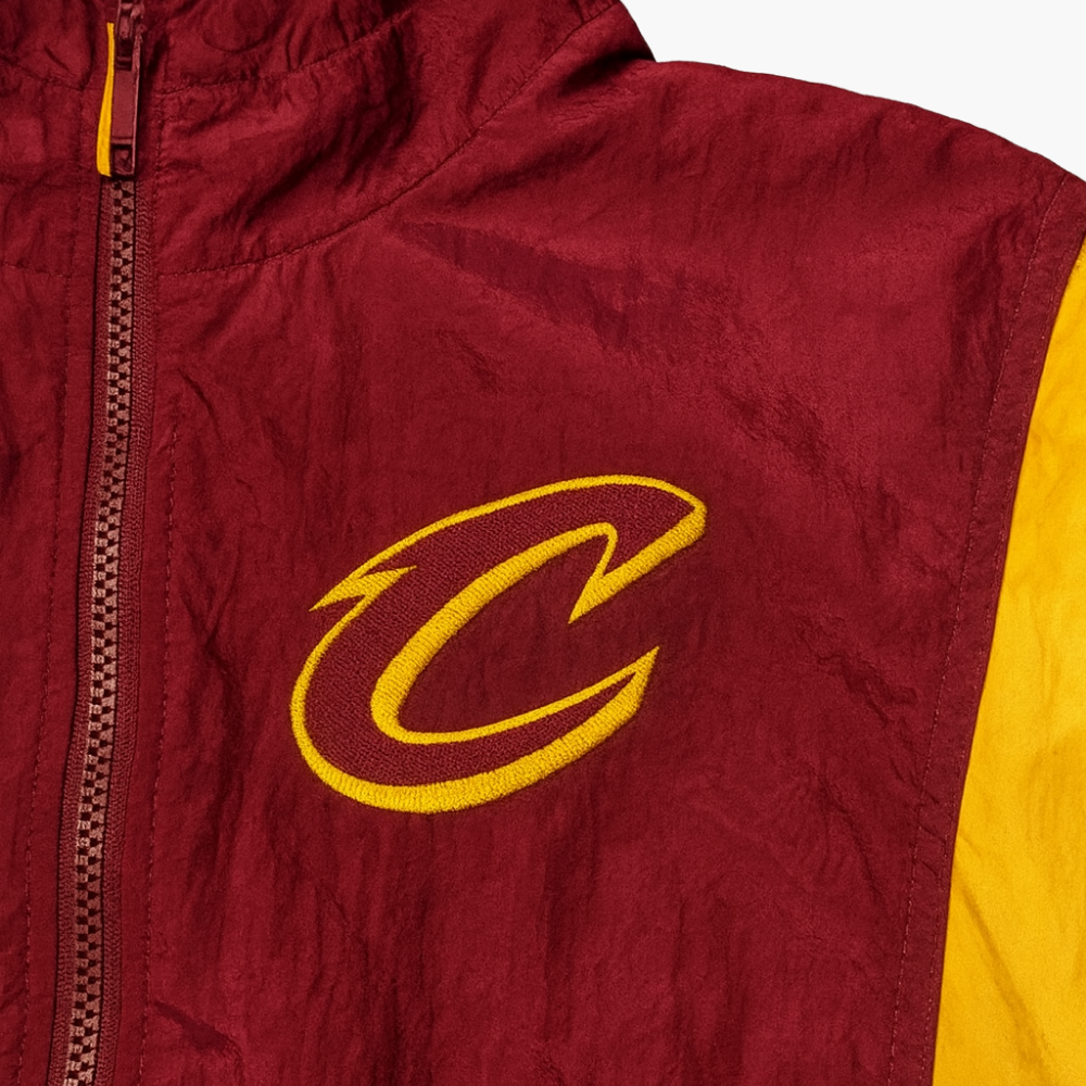 Nike x NBA Cleveland Cavaliers Jacket Yellow / Burgundy (M)