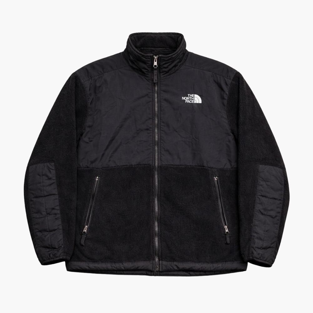 The North Face Black Nylon Fleece Jacket (S)