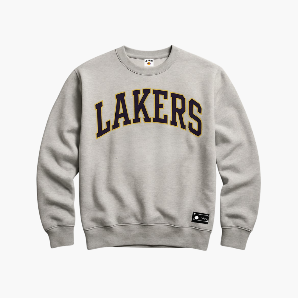 NBA Men’s Sweatshirt Grey / White Print (S)