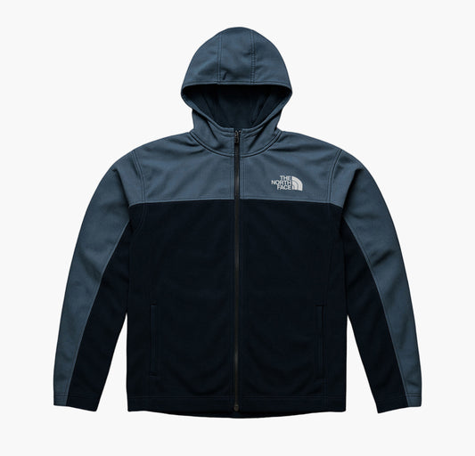 The North Face Vintage Full-Zip Hoodie Jacket Grey / Black (M)