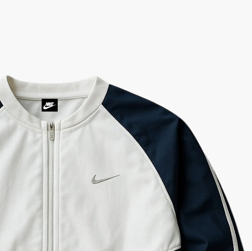 Nike Windbreaker Jacket White Black (M)