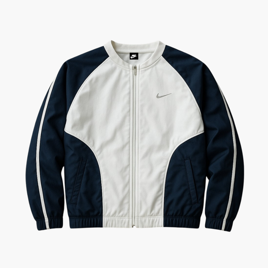 Nike Windbreaker Jacket White Black (M)