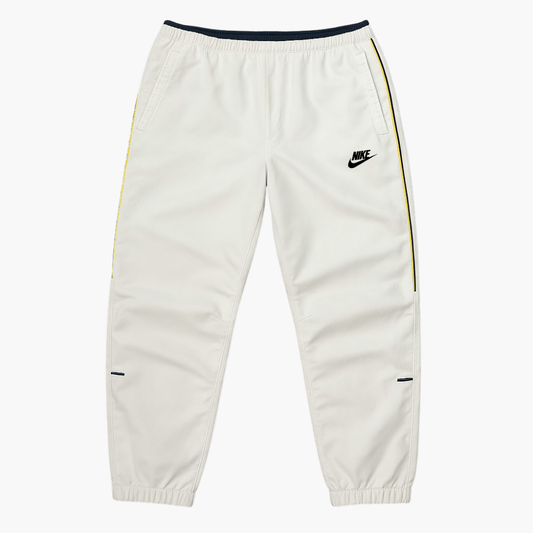 Nike White Track Pants Adjustable Waist (S)