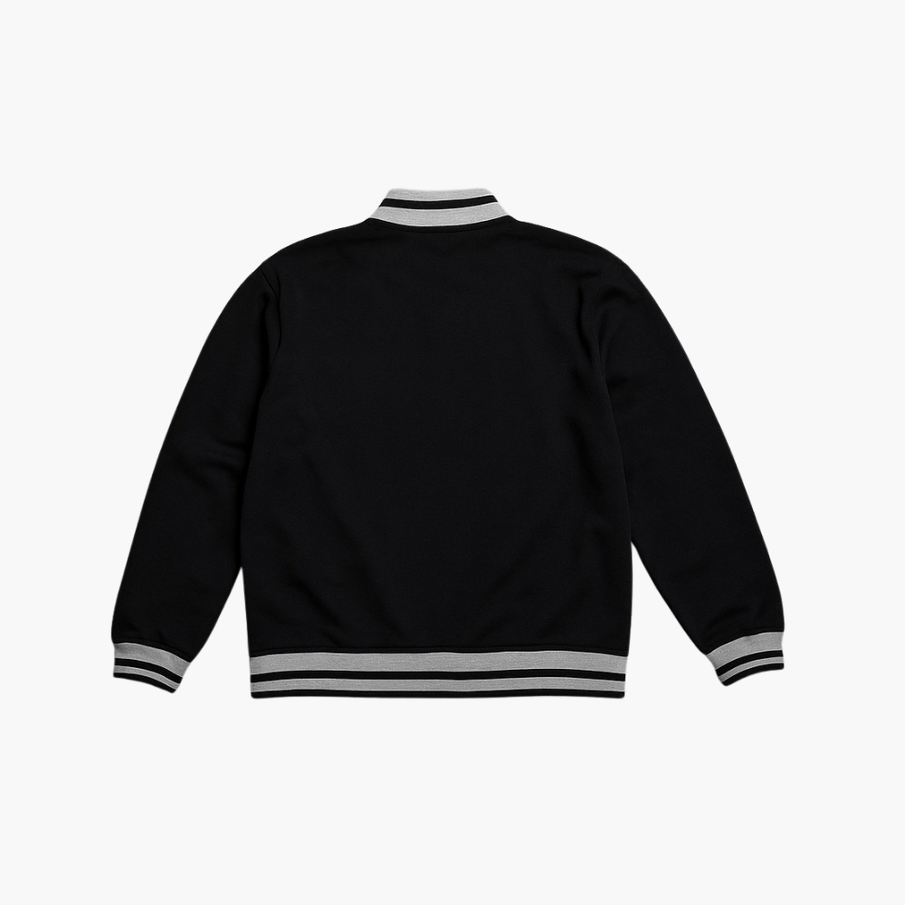 Reebok Zip Sweatshirt Black / Navy (M)