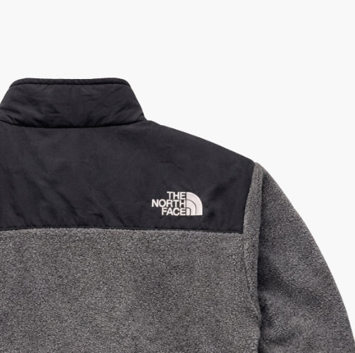 The North Face Grey & Black Fleece Jacket (S)