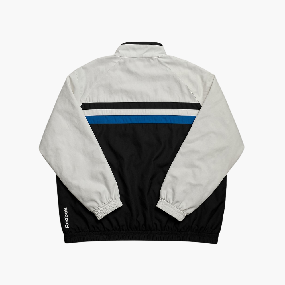 Reebok Track Jacket White / Black / Blue (M)