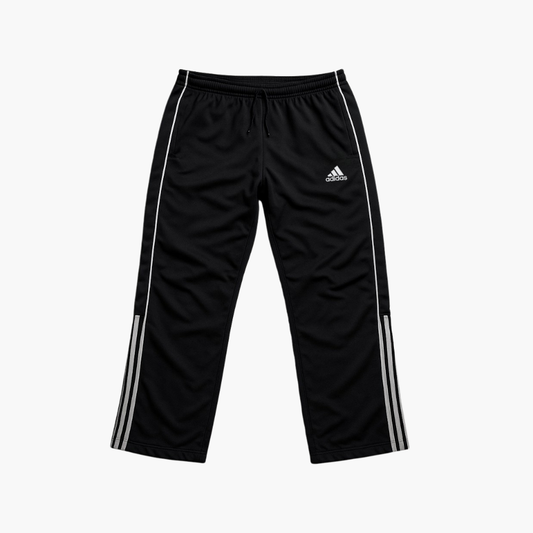 Adidas Black & Grey Classic Track Pants (M)