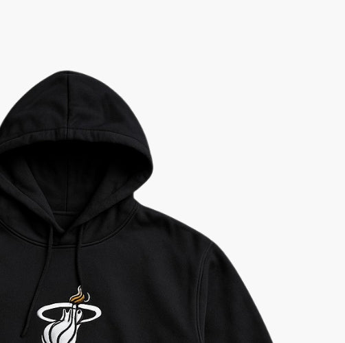 NBA Miami Heat Pullover Black (L)