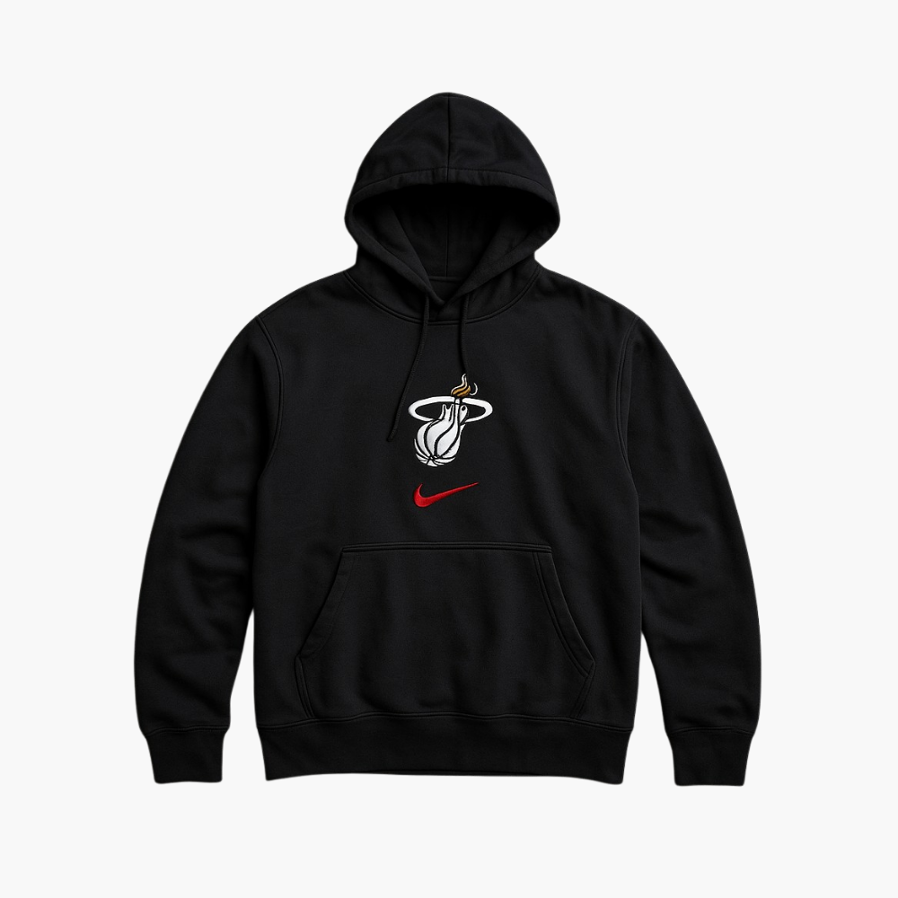 NBA Miami Heat Pullover Black (L)